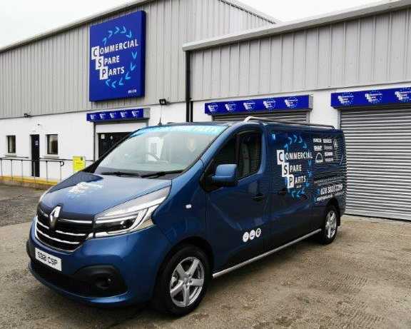 CSP Van outside store